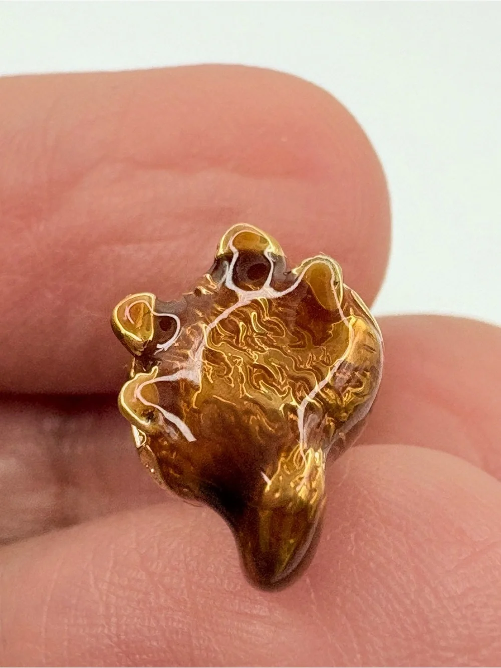 Pandora Disney Pixar Up Dug 14k gold-plated Charm